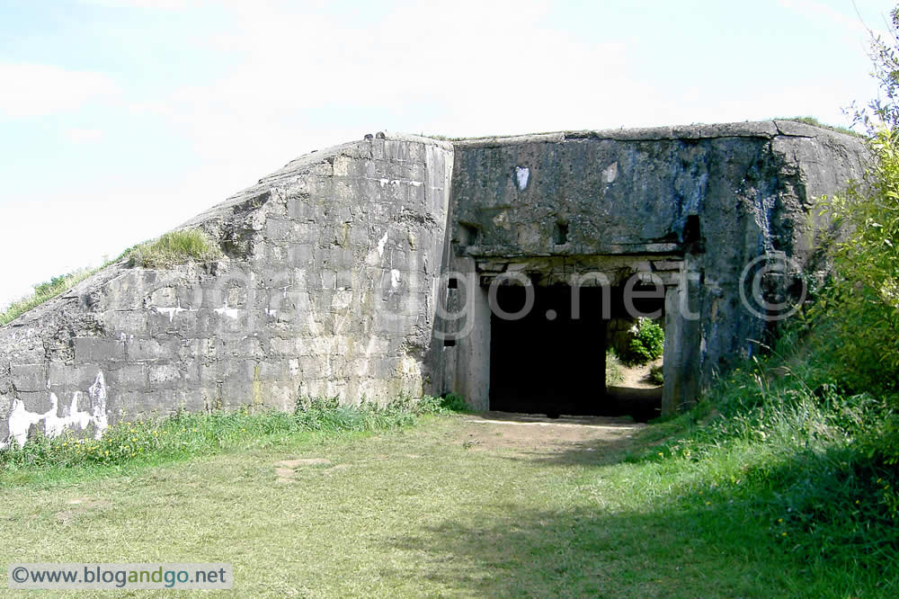 Normandy - Omaha beach, gun emplacement I